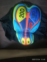 Fualrny-pantalones cortos de ciclismo transpirables para hombre, ropa interior con almohadilla de Gel 20D a prueba de golpes para bicicleta de montaña o carretera