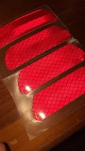 4 Uds coche pegatinas reflectantes para coche Rueda de la puerta de pegatina para cejas Etiqueta de marca de seguridad tiras reflectantes advertencia cinta pegatinas reflectantes