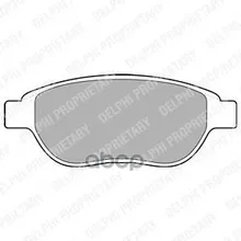 Колодки Тормозные Citroen C4/Berlingo/Fiat Doblo/Peugeot 307/Partner Передние Delphi Lp1653 Delphi арт. LP1653