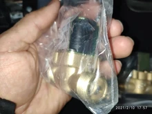 Válvula Solenoide eléctrica de latón, interruptor de flujo de entrada de aire de agua para calentador solar, N/C, 12v, 24v, 220v, G3/4 pulgadas, G1/2 pulgadas