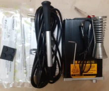 Estación de soldadura T12 STM32 2,1 S, 5 pines, pantalla OLED 1,3, temperatura ajustable, electrónica Digital, con puntas de soldadura