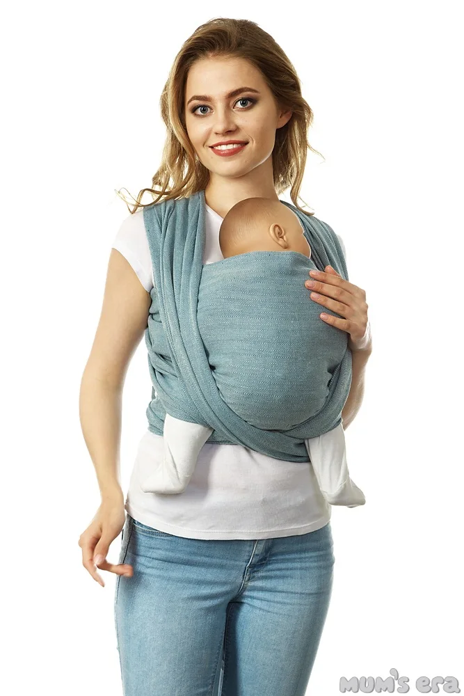 korsar Baby sling MUM'S ERA Слинг-шарф «НИДЛ» Cумка-кенгуру Фронтальная детская переноска Колыбель для переноски младенца - Цвет: korsar