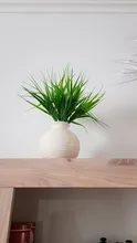 Home-Decoration Arrangement Grass-Plant Wedding-Flower Christmas Plastic Artificial 7-Branches