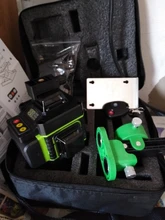 HILDA-Nivel láser, herramienta de nivelación de 12/16 líneas, 3/4D, nivelado automático, 360 Cruz Horizontal y Vertical, láser verde de gran potencia