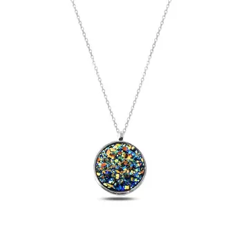 

Angemiel 925 Silver Round Necklace