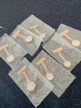 Reloj personalizado grabado con tu nombre, de acero inoxidable Pin de solapa, broche de bolsillo de alta calidad, Fob, reloj de enfermera