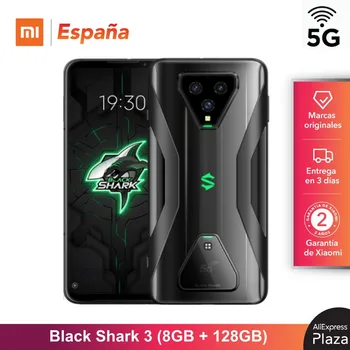 

[Versión Global para España] Xiaomi Black Shark 3 (Memoria interna de 128 GB, 8GB de RAM, 4720mAh,)