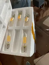 Lamp E14 Candle-Bulb Led-Globe 8w-Filament Edison A60 C35 G45 Vintage ST64 220v ZDM 6W