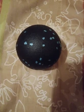 Pelota de miofascia EPP Lacrosse, Bola de masaje de cacahuete de alta densidad, ligera, Fitness, ejercicio, Fascia, alivia el dolor, Yoga