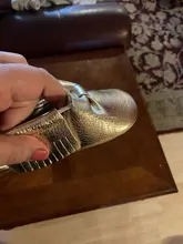 Zapatos de bebé para niño recién nacido, primeros pasos, suela de piel sintética, flecos de lazada de Princesa, zapatos de cuna para bebé, mocasines informales