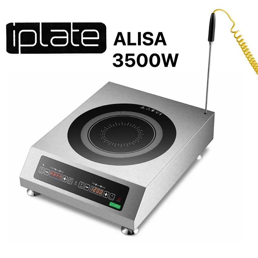 Induction cooker with probe iPlate at-2700 2 7 kW Cookers cooking unit tile electric Household appliances for kitchen home Appliance | Бытовая