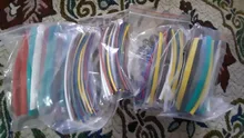 Tubing-Wrap-Sleeve Electrical-Cable-Tube-Kits Color-Tubing Heat-Shrink-Tube Assorted