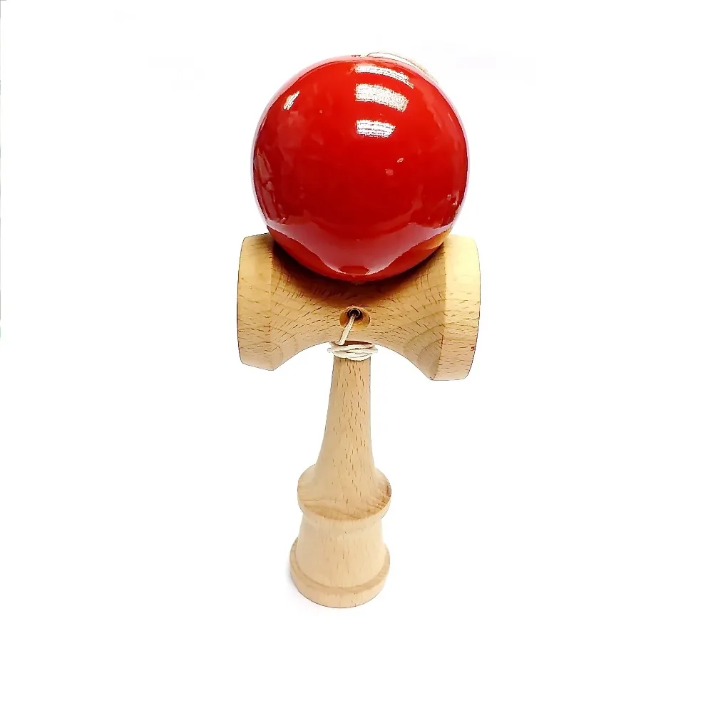 wooden kendama red -155g