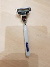 Gillette-mango de maquinilla de afeitar Mach3, Original, sensible al Turbo, Compatible con todas las cuchillas Mach3 de 3 capas, mango de afeitadora de calidad (sin hoja)