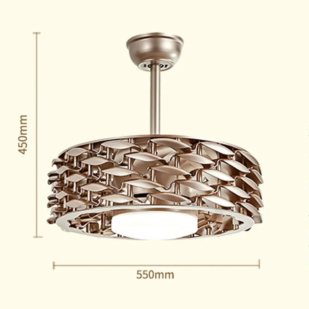 Безлопастной вентилятор, потолочный вентилятор, светодиодный, невидимый, безлопастной вентилятор, лампа