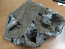 Hamaca para hámster cálida, casa colgante, Animal PEQUEÑO de invierno, ardilla, cobaya, nido de algodón de felpa de doble capa, suministros para mascotas