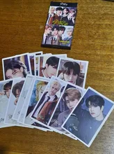 30 unids/set Kpop ATEEZ Lomo tarjeta niños perdidos GOT7 dos veces TXT NCT 2020 ITZY ENHYPEN HD impresión fotográfica álbum photocard para los fans regalos