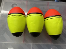 1 flotando pc 10g-100g Flotador de espuma para pesca flotabilidad EVA elástico Boya pesca Float pesca en roca Bobber Flotador Peche Boia abordar