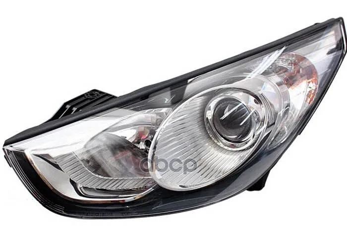 Фара Лев Hyundai: Ix35- 01/10- Внутри Черн Depo арт. 221-1150L-LDEM2
