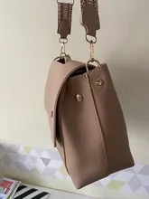 Bolso cruzado de cuero sintético para mujer, bandolera de hombro de Color sólido, cadena de viaje, pequeño, 2020