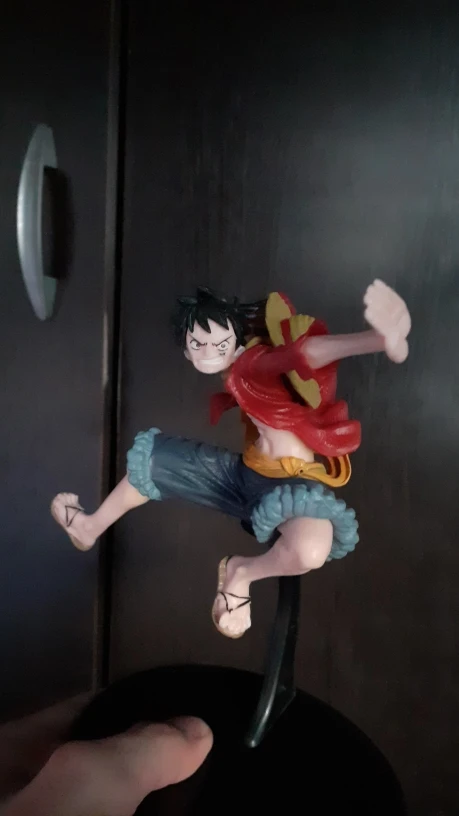 🔥 14CM One Piece Luffy Action Figure photo review