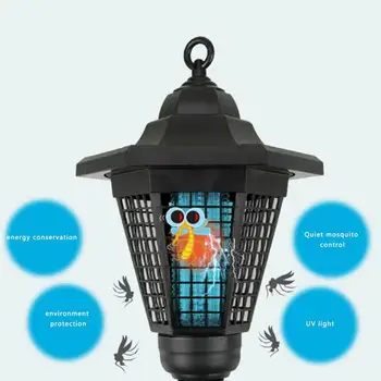 

Solar Powered Mosquito Killer Lamp Handled Outdoor Portable Insect Anti-UV Kill Pest Lamp Garden Light Bug Insect Trap