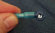 Snap Splice Cable-Connectors Lock Wire-Terminal Crimp-Wire Quick-Electrical 50pcs Waterproof