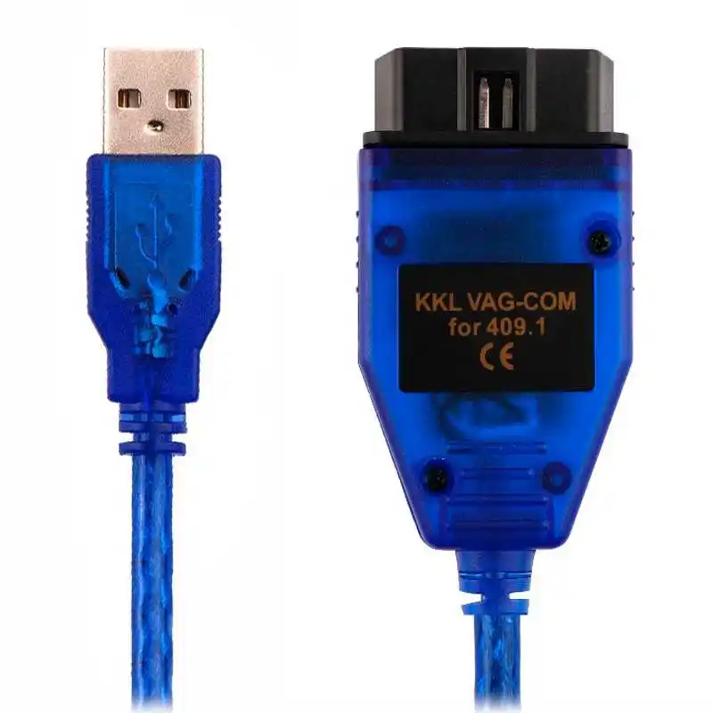 USB кабель KKL VAG COM 409,1 OBD2 OBD 2 II диагностический сканер Vcds Vw Audi Seat