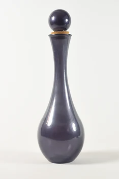 

High decorative oil blue bottle with TAPON 19X45