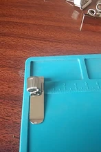 1PC simple/doble/Triple agujero de Metal bolígrafo con muelle titular con Clip de bolsillo médicos enfermeros uniforme pluma soportes cuaderno bolígrafo de Clip de Metal