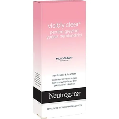 Neutrogena заметно прозрачный розовый увлажняющий крем для грейпфрута без масла 50 мл |