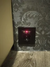 Coswall-Enchufe de pared con puerto USB, toma de corriente de 16A tipo europeo dual, para carga de 5V y 2.1A, con indicador LED, panel gris, negro, blanco o dorado