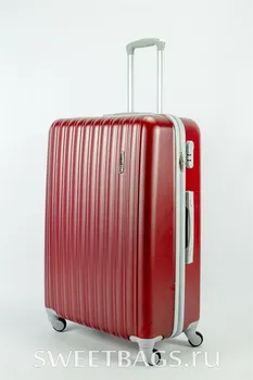 

Suitcase large ABS KK vert stripes Burgundy SF