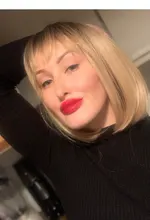 Element-peluca femenina de fibra resistente al calor, cabellera corto sintético recto con flequillo lateral ombré Rubio Dorado Bob, color blanco/negro