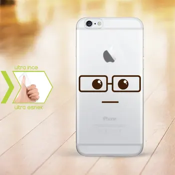

Personalized iPhone 6-6 Plus Thin Transparent Silicone Phone Cover (Face Temalı-7)