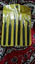 6 unids/set pinzas ESD 10-15 seguro Anti-estática de acero inoxidable de soldadura pinzas las herramientas para Estación de soldadura con bolsa