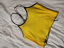 Sexy Underwear Tops Tank-Top Lingerie Padded-Crop Backless Bandage HELIAR Cotton Women