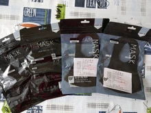 Mascarilla facial de algodón lavable, 1/2/4/8/16 Uds., a la moda, antipolvo, negra/gris/rosa