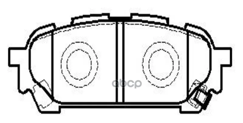 Cksu-5_колодки Дисковые Задние! Subaru Legacy Iv 2.0i/2.5i/ Outback 2.5i 03 Ctr Cksu5 Ctr арт. CKSU5