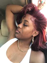 Ali Grace Bob pelucas delanteras de encaje para las mujeres corto pelo humano con corte Bob cierre peluca cabello Natural brasileño de encaje recto frente Bob pelucas