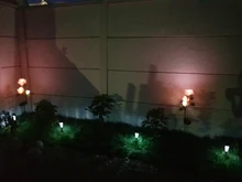 Decorative-Lamp Solar-Light Flower Lily Lawn-Path Yard Outdoor Led Garden Waterproof