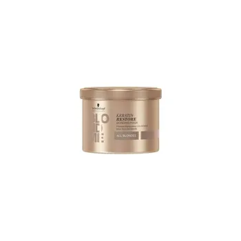 

SCHWARZKOPF PROFESSIONAL-RESTORE BLONDME-ALL BLONDES-KERATIN BONDING MASK (500 ml) Treatment repairer