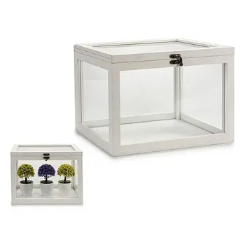 

Greenhouse Gift Decor White Wood (22 x 24 x 33 cm)