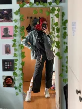 Llavero Punk Hip-hop de tres capas para mujer, cadena de pantalones vaqueros de Metal largo, accesorios de ropa, joyería