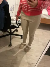 Y2K-pantalones pitillo elásticos de piel sintética para mujer, pantalón Sexy ajustado de terciopelo y cuero PU para otoño e invierno, 7172