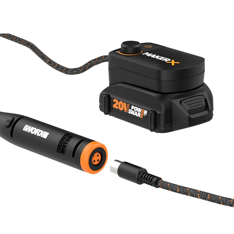 Wx743.9 Worx 20v Makerx Mini Heat Gun 