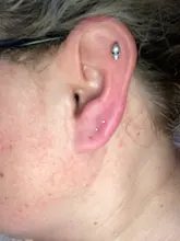 La Monada-pendientes tipo botón de plata fina para mujer, dos bolas, joyería fina de plata 925, pendientes de plata 925 para mantener el Piercing