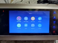 Doornanny interior Monitor de pantalla de vídeo sistema de intercomunicación CVBS AHD 4 cables analógicos de alarma de seguridad Tuya WiFi inteligente del teléfono