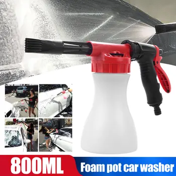 

800ml High Pressure Car Wash Foam Gun Auto Washer Clean Snow Foam Lance Foamer Generator 1/4 Quick Connector For Karcher