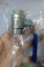 Female Straight Two-pieces Full Ports 304 Stainless Steel Ball Valve